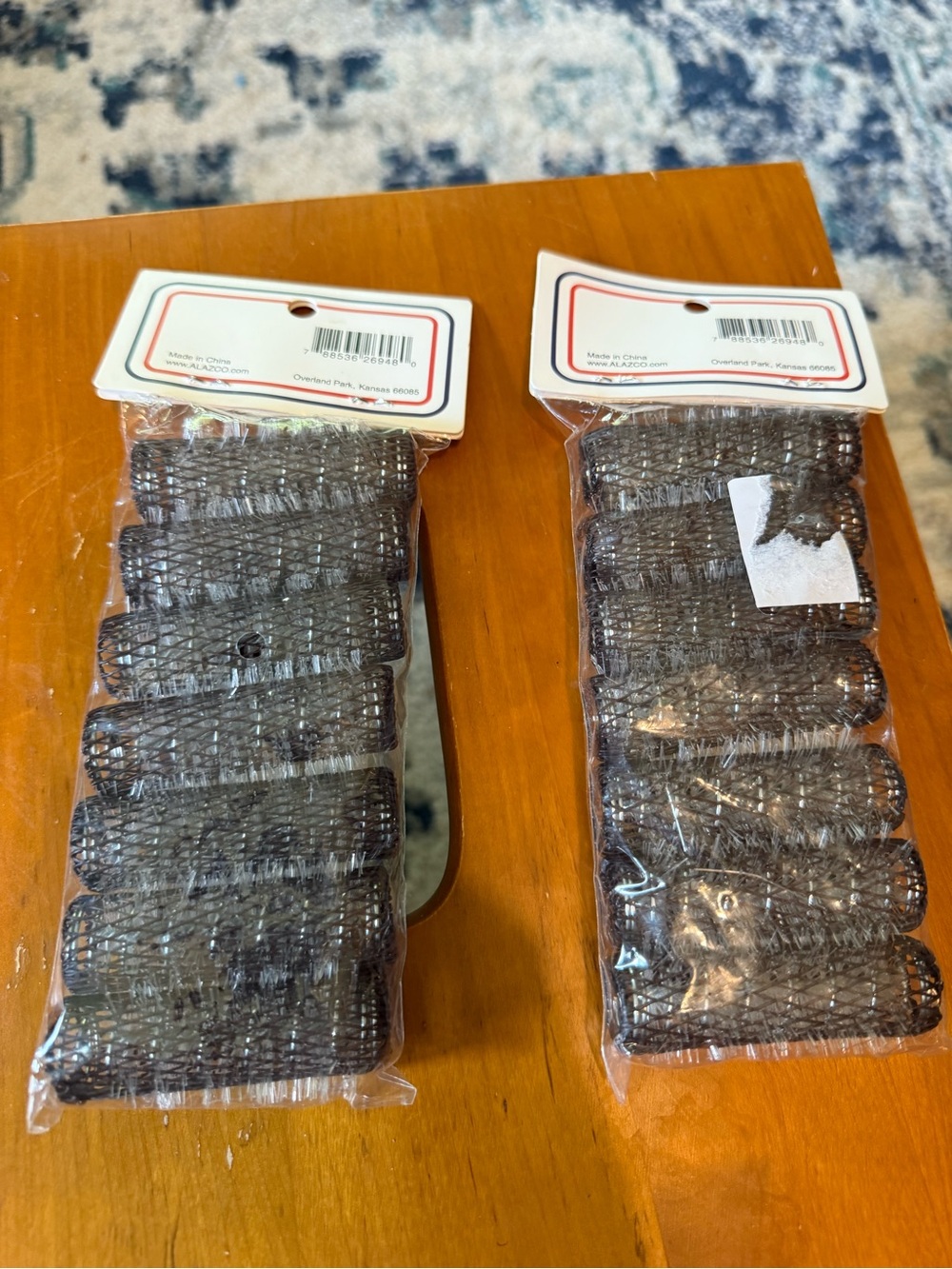 Vintage style wire mesh brush rollers with Pins - Pack of 14 - 3/4 inch - Picture 4 of 5